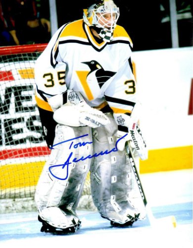 Tom Barrasso Autographed Signed 8X10 Pittsburgh Penguins Photo - Main Line Autographs