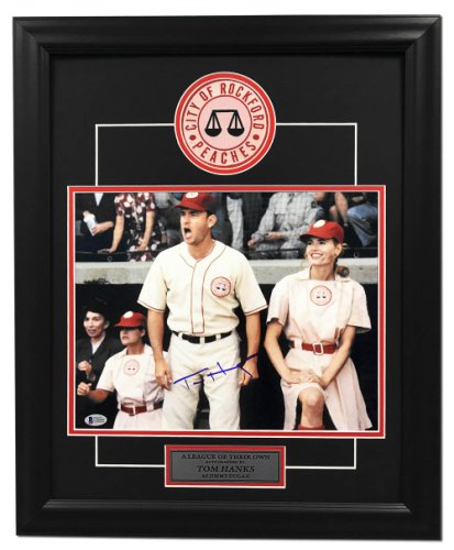 Tom Hanks Autographed Signed A League Of Their Own Movie 20x24 Frame