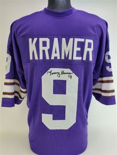 Tommy Kramer Minnesota Vikings Autographed Signed 8x10 Photo COA #6