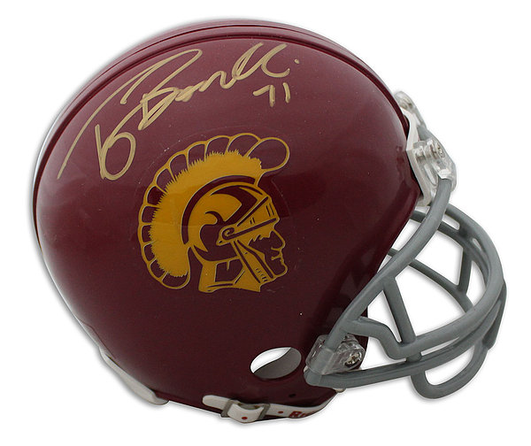 Autographed USC Trojans Mini Helmets Signed Mini Helmets