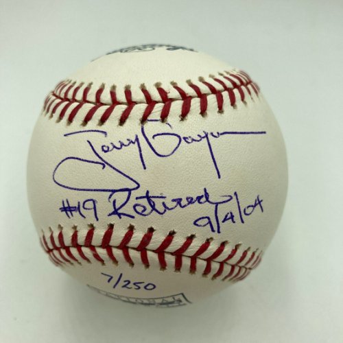 Autographed Baseballs Tony Gwynn Signed Rawlings Nl Baseball Beckett Bas Certified Autographed #e38118 