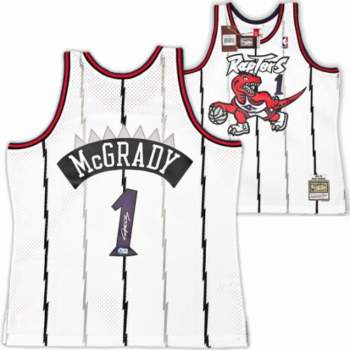 Autographed Toronto Raptors Tracy McGrady Fanatics Authentic