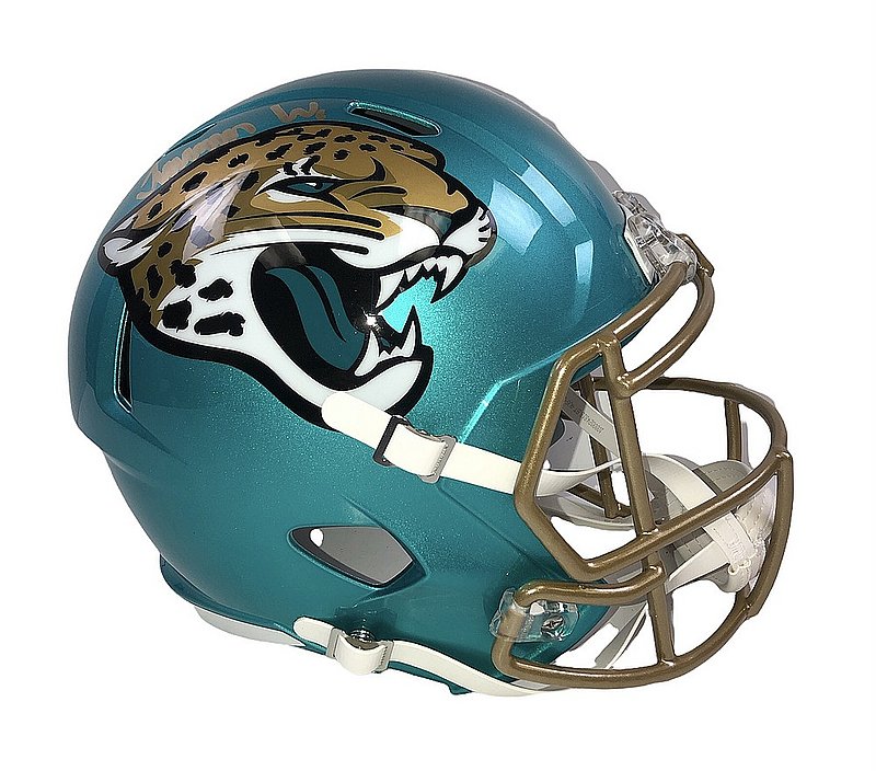 Travon Walker Autographed Signed Jacksonville Jaguars Riddell Speed  Authentic Full Size Helmet with 21 1st Pick Inscription - Beckett  Authentic