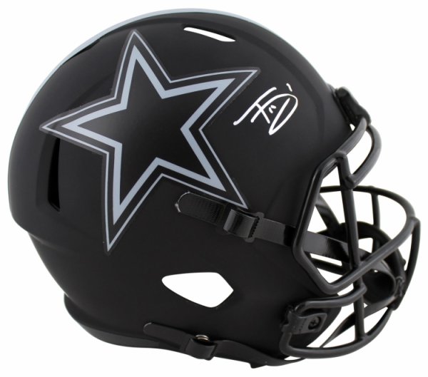 Trevon Diggs Autographed Dallas Cowboys (FLASH Alternate) Deluxe Full- –  Palm Beach Autographs LLC