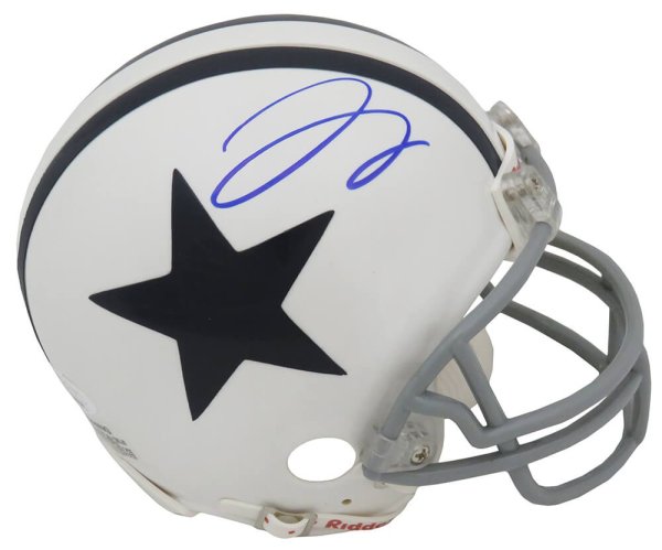 TREVON DIGGS AUTOGRAPHED DALLAS COWBOYS FLAT WHITE FULL SIZE