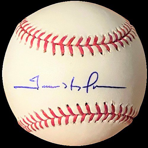 trevor hoffman autographed baseball