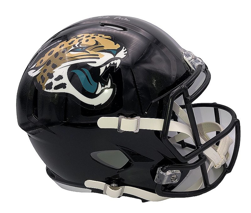 Trevor Lawrence Jacksonville Jaguars Autographed Riddell 2021 NFL Draft  Speed Flex Authentic Helmet