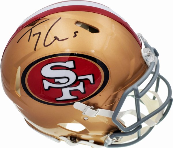 San Francisco 49ers Autographed Full Size Helmets Signed Helmets