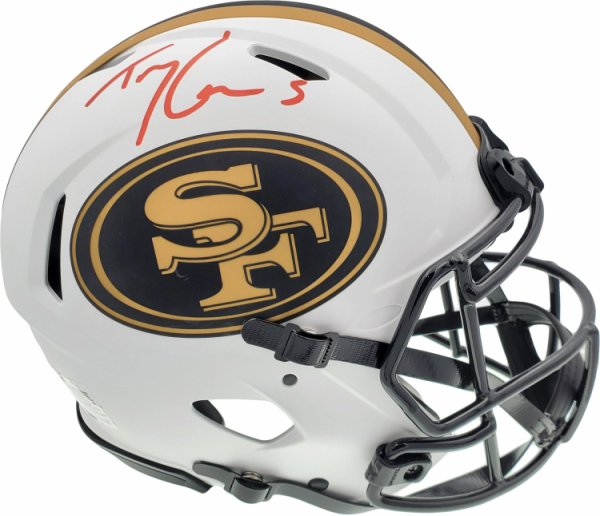 San Francisco 49ers Autographed Full Size Helmets Signed Helmets