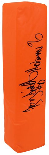 Troy Smith Autographed Signed Ohio State Buckeyes Champro Orange Endzone Football Pylon w/Heisman'06