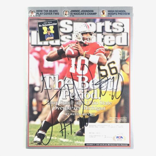 Troy Smith Autographed Signed Si Magazine PSA/DNA Ohio State Autographed Heisman
