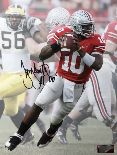 troy smith autographed jersey