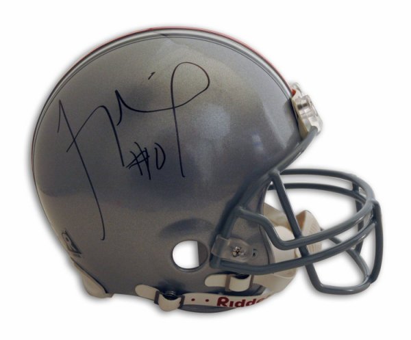 Troy Smith Ohio State Buckeyes Autographed Signed Proline Helmet
