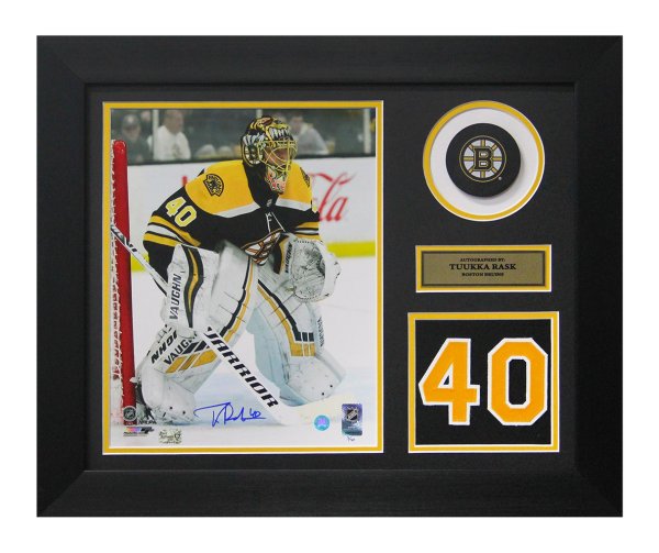 Tuukka rask signed jersey clearance