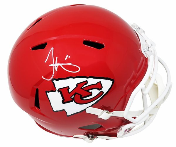 Kansas City Chiefs Autographed Full Size Helmets Signed Helmets