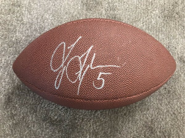 Tyrod Taylor Autographed Signed Bills Browns Ravens Chargers Virginia Tech Football PSA COA