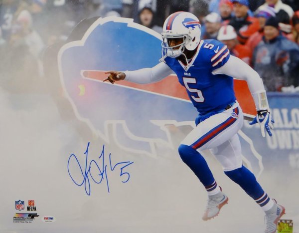 Tyrod Taylor Autographed Memorabilia | Signed Photo, Jersey, Collectibles & Merchandise
