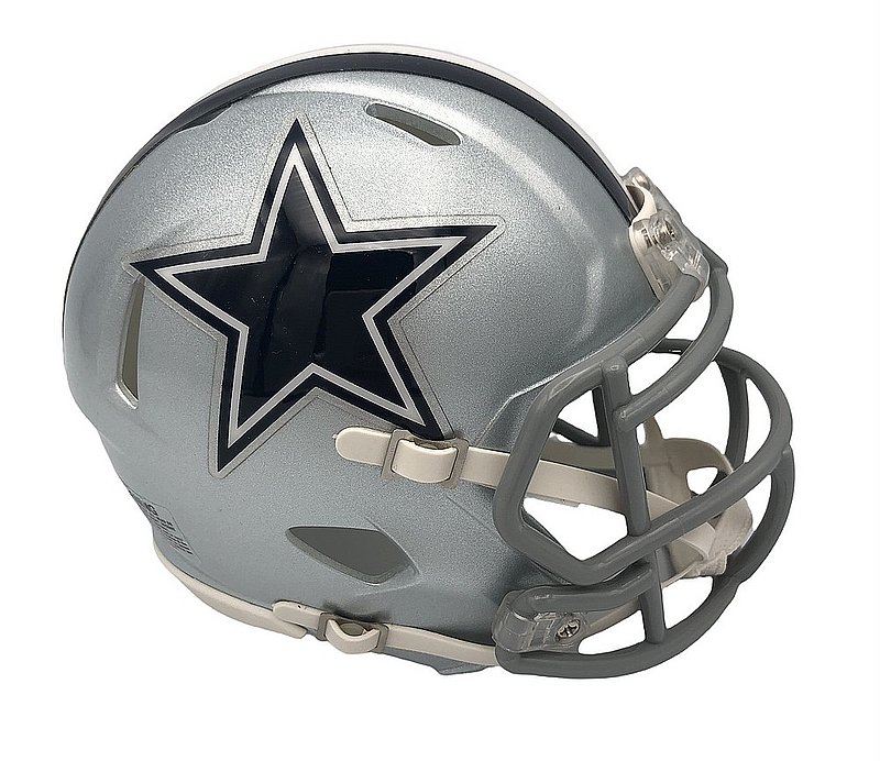 Dallas Cowboys Unsigned Riddell FLASH Alternate Revolution Speed Authentic  Football Helmet