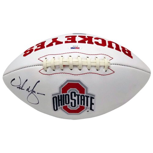 Autographed Footballs Ohio State Buckeyes Signed Collectibles