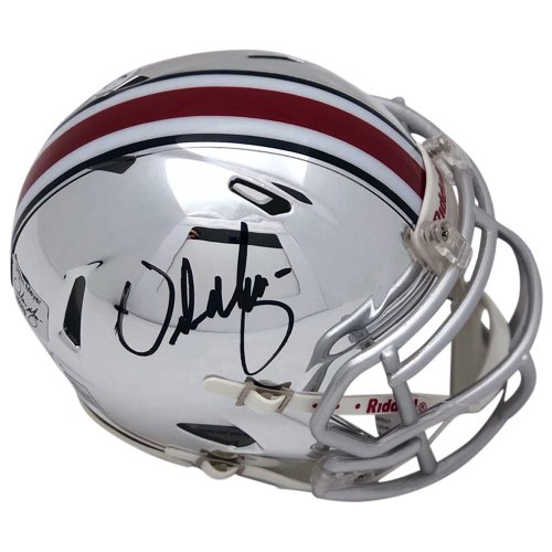 Autographed Ohio State Buckeyes Mini Helmets Signed Mini Helmets