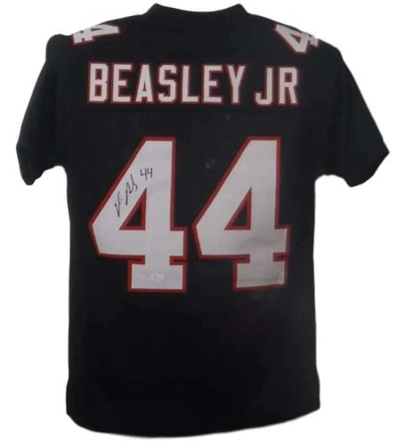 Julio Jones Autographed/Signed Atlanta Falcons XL Black Jersey JSA