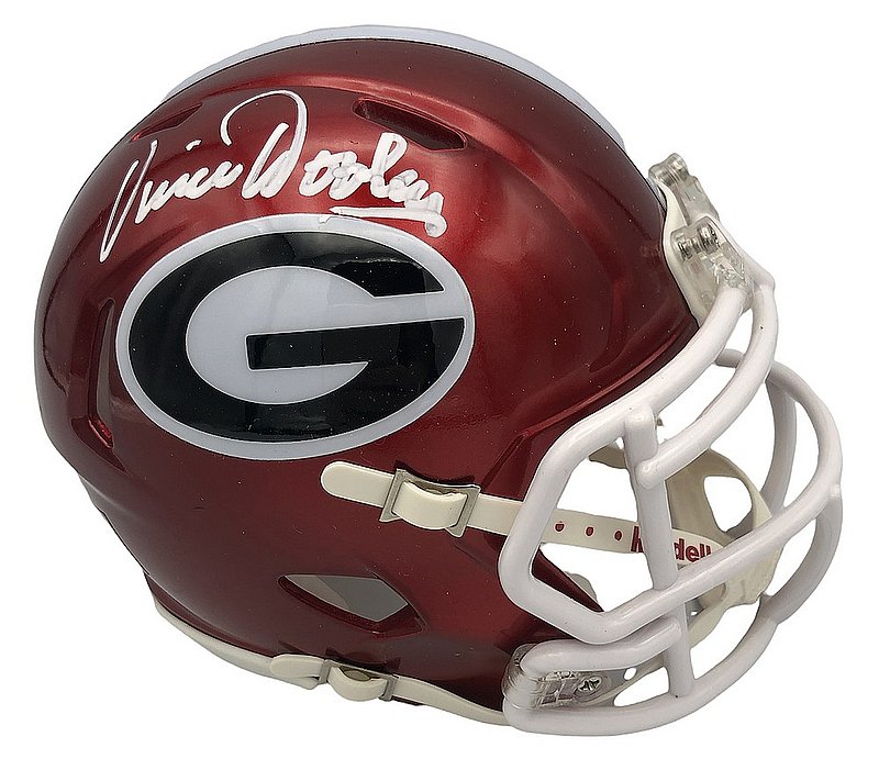 Proof Vince Dooley Signed Autographed Georgia Bulldogs 20x30 Football Print 