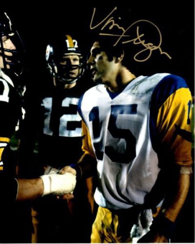 Los Angeles Rams Vince Ferragamo Autographed Pro Style Jersey JSA  Authenticated - Tennzone Sports Memorabilia