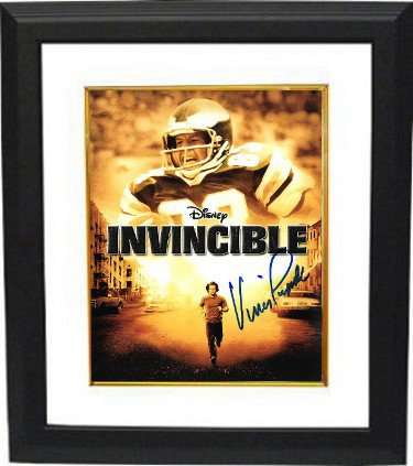 Vince Papale Autographed Signed Disney Invincible Movie 8x10 Photo Custom  Framing - JSA Hologram (Philadelphia Eagles)