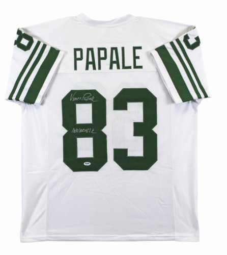 Vince Papale Autographed Signed 'Invincible' Authentic White Jersey PSA/DNA  Itp