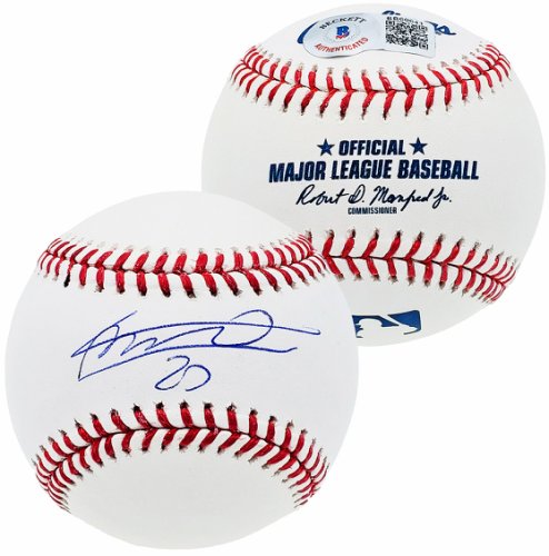 Vladimir Guerrero Jr 1st MLB HR Autographed Official MLB Baseball - BAS