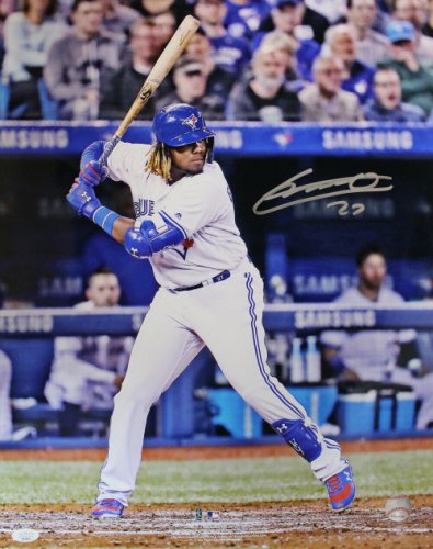 MLB Youth Foundation Golf Auction - Vladimir Guerrero Jr. Autographed Blue  Jays Road Grey Jersey