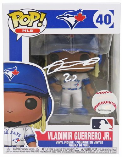Vladimir Guerrero Jr Autographed Signed Toronto Blue Jays Funko Pop Doll #40