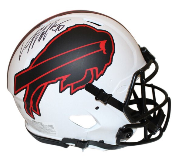 Von Miller Autographed Signed Buffalo Bills Authentic Lunar Helmet Beckett
