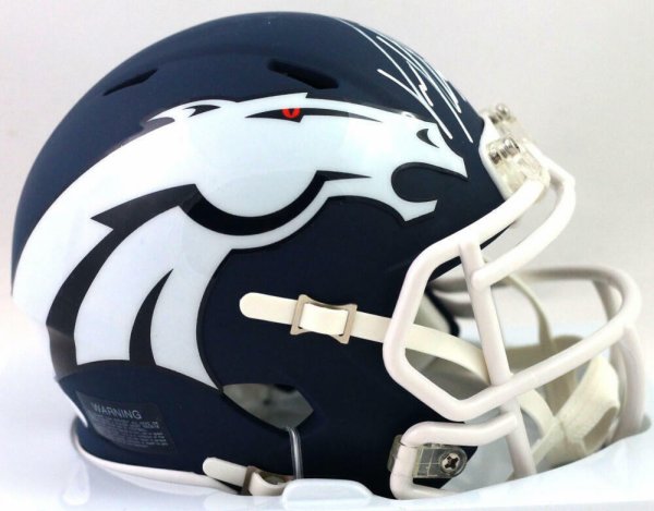 Von Miller Autographed Signed Denver Broncos Amp Speed Mini Helmet - JSA W Auth White