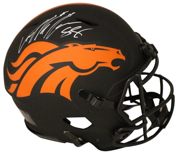 Von Miller Autographed Signed Denver Broncos Authentic Eclipse Helmet JSA