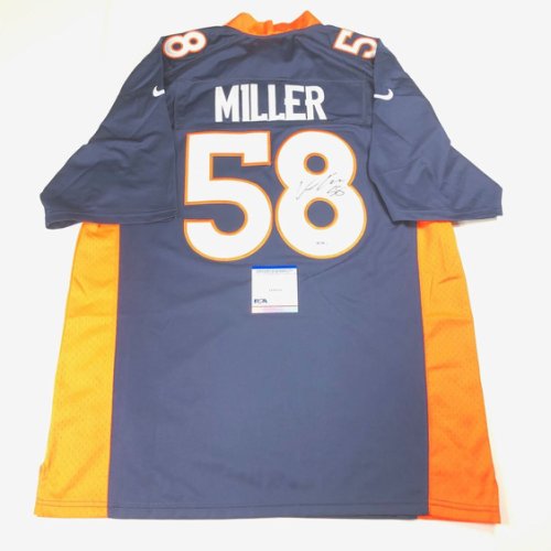 Von Miller Autographed Signed Jersey PSA/DNA Denver Broncos