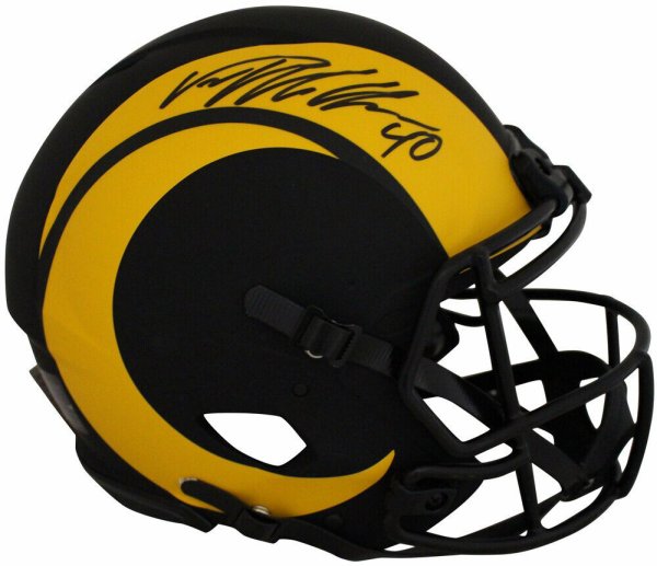 Von Miller Autographed Signed Los Angeles Rams Authentic Eclipse Helmet Beckett