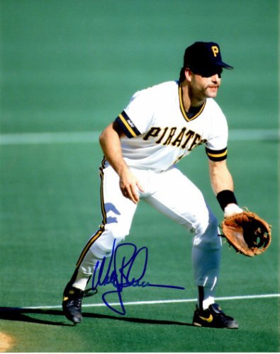 Wally Backman Autographed Signed 8X10 Pittsburgh Pirates Photo