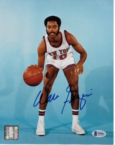 Walt Frazier Autographed Signed New York Knicks 8X10 Photo Beckett Authenticated