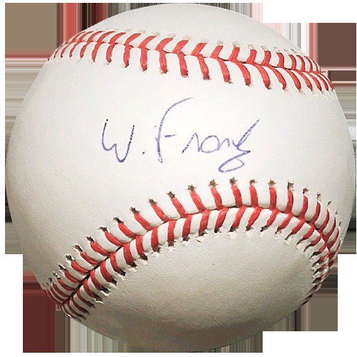 Wander Franco Tampa Bay Rays Autographed Signed Official Major League Baseball BECKETT ROOKIE COA 