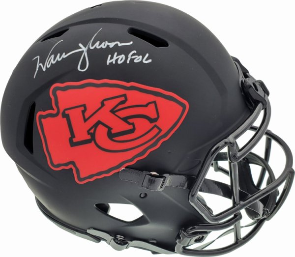 Kansas City Chiefs Autographed Full Size Helmets Signed Helmets