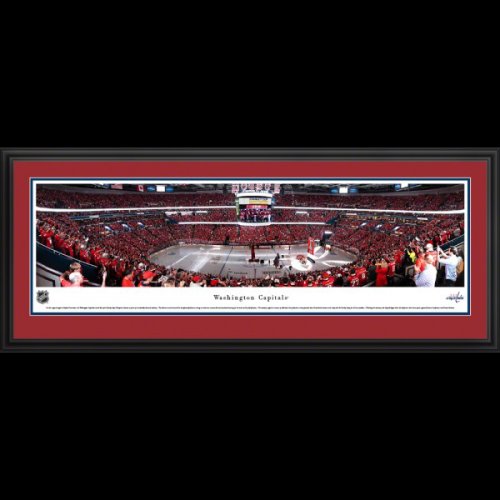 Washington Capitals Deluxe Framed Stadium Panoramic - Capital One Arena