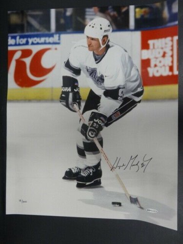 Wayne Gretzky Autographed Signed Kings 16X20 Photo Autograph Auto UDA