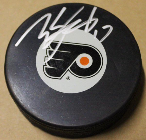 Wayne Simmonds Philadelphia Flyers Autographed Signed Puck
