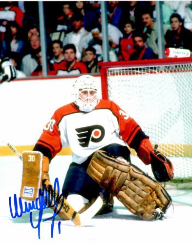 Wendell Young Autographed Signed 8X10 Photo - Philadelphia Flyers - Main Line Autographs