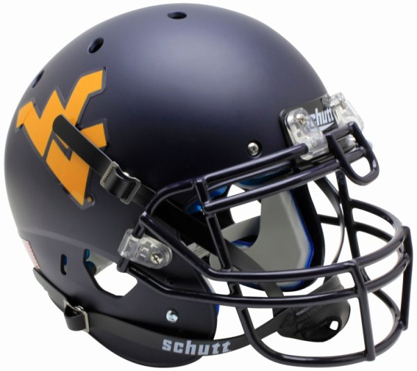 West Virginia Mountaineers Authentic College XP Football Helmet Schutt