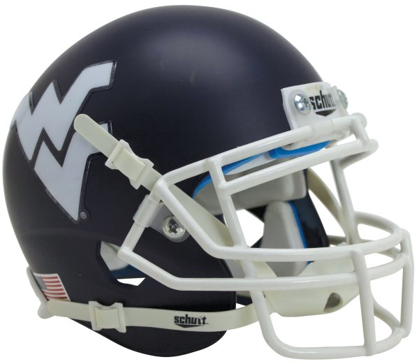 West Virginia Mountaineers Full Xp Replica Football Helmet Schutt