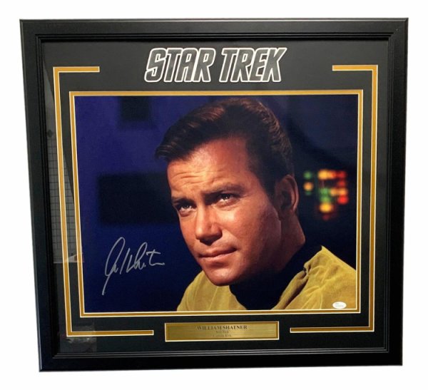 WILLIAM SHATNER SIGNED AUTOGRAPH 8x10 RP PHOTO MY DAD SAYS 