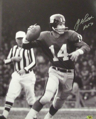 Y.A. Tittle - 49ers, 8x10 Color Photo