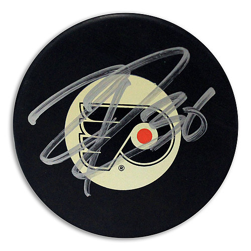 Zac Rinaldo Philadelphia Flyers Autographed Signed Hockey Puck - COA Included